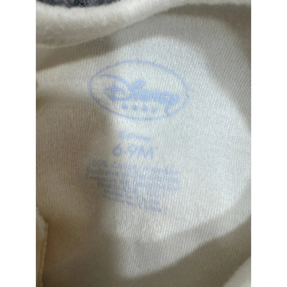 Disney Baby Winnie the Pooh 3 Piece Set 6-9M White Tan‎ Cardigan Shirt Pants